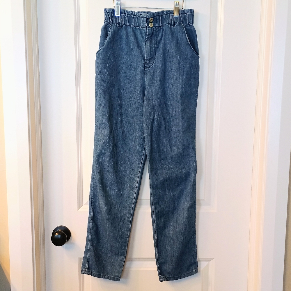 Girls Vigoss Denim Blue Jeans Size 14 - Picture 2 of 14
